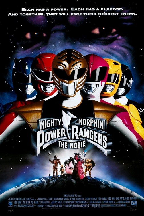Power Ranger Mighty Morphin The MovieHình bìa