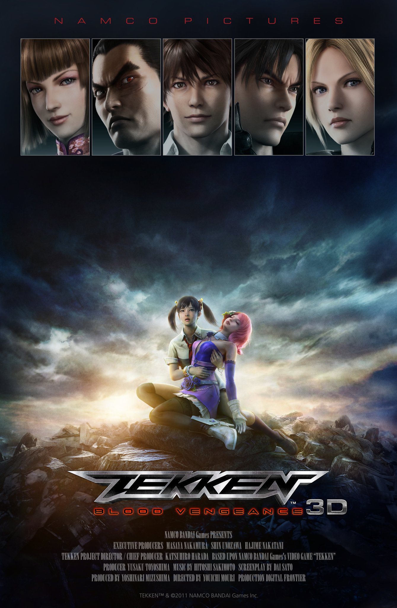Tekken: Blood Vengeance Blu-RayHình bìa