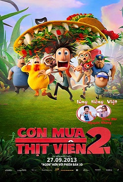 Cơn Mưa Thịt Viên 2Hình bìa