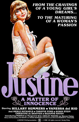 Justine: Câu chuyện ngây thơHình bìa