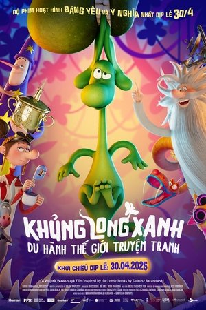 Khủng Long Xanh Du Hành Thế Giới Truyện TranhHình bìa