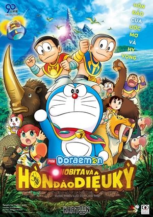 Doraemon: Nobita và Hòn Đảo Diệu Kì - Cuộc Phiêu Lưu Của Loài ThúHình bìa