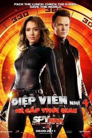 Điệp Viên Nhí 4: Kẻ Cắp Thời GianHình bìa
