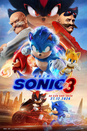 Nhím Sonic 3Hình bìa