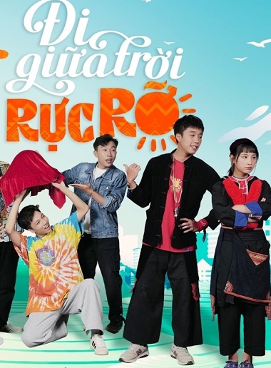 Đi Giữa Trời Rực RỡHình bìa