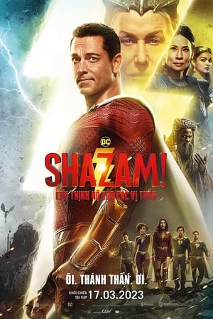 Shazam! Cơn Thịnh Nộ Của Các Vị ThầnHình bìa