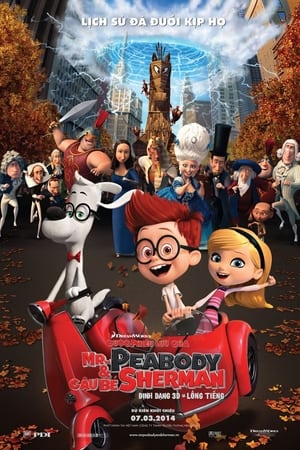 Cuộc Phiêu Lưu của Mr. Peabody và Cậu Bé ShermanHình bìa