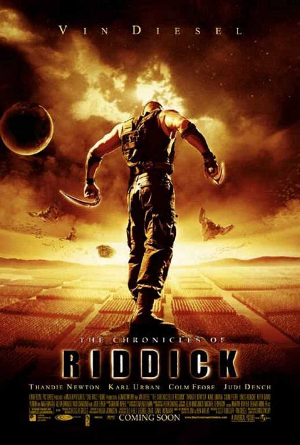 Huyền Thoại RiddickHình bìa
