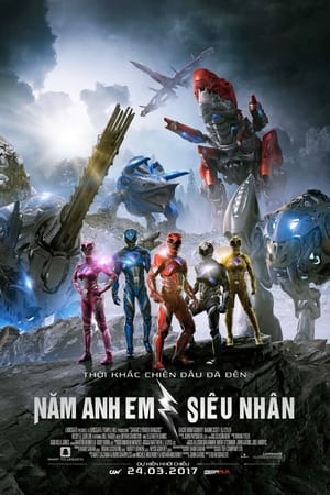 Năm Anh Em Siêu NhânHình bìa