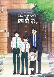 Yuzuki-san Chi no Yonkyoudai.Hình bìa