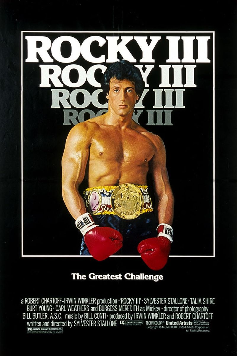 Tay Đấm Huyền Thoại Rocky IIIHình bìa