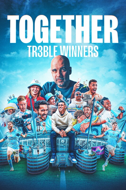 Together: Cú ăn ba của Manchester CityHình bìa