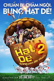 Phi vụ hạt dẻ 2: Công viên đại chiếnHình bìa