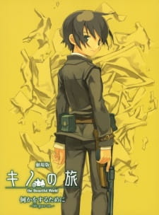 Kino no Tabi: The Beautiful World - Nanika wo Suru Tame ni - Life Goes On.Hình bìa