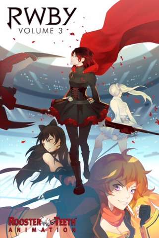 RWBY: Volume 3Hình bìa