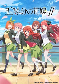 5-toubun no Hanayome ∬Hình bìa