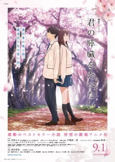 Kimi no Suizou wo TabetaiHình bìa