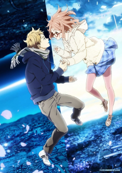 Kyoukai no Kanata Movie 1: I'll Be Here - Kako-henHình bìa