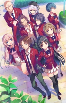 Youkoso Jitsuryoku Shijou Shugi no Kyoushitsu eHình bìa