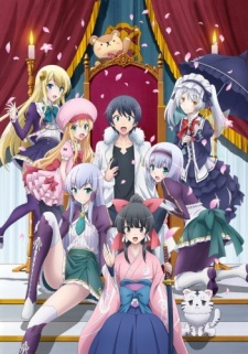 Isekai wa Smartphone to Tomo ni.Hình bìa