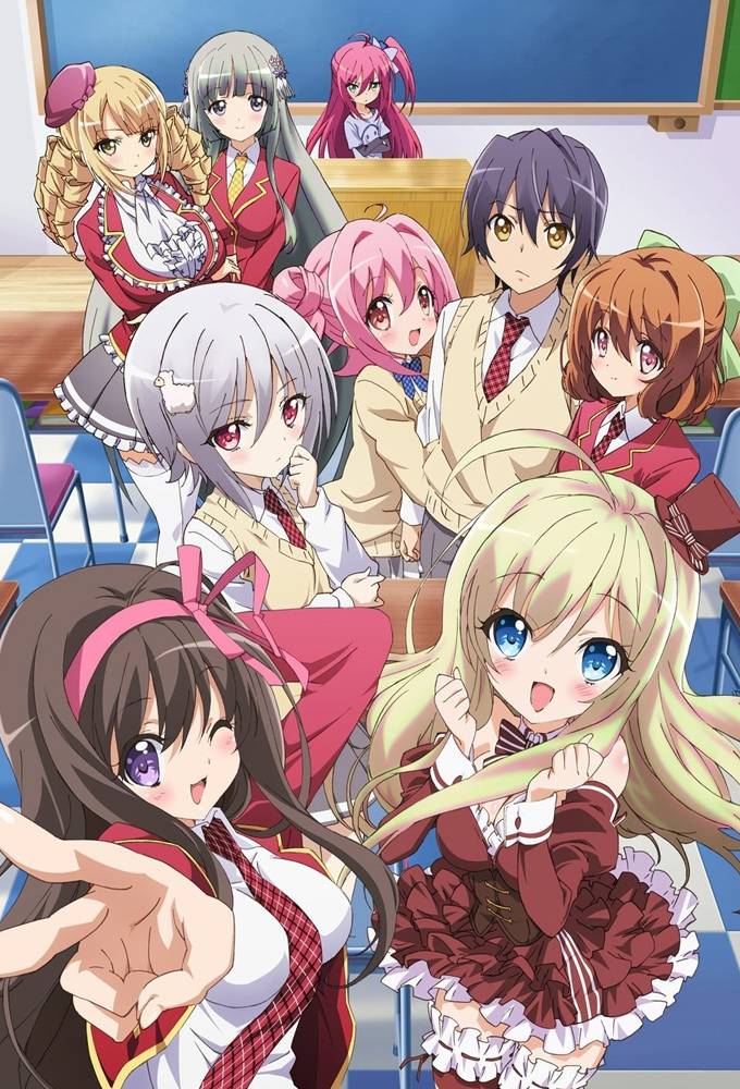 Ore no Nounai Sentakushi ga, Gakuen Love Comedy wo Zenryoku de Jama ShiteiruHình bìa