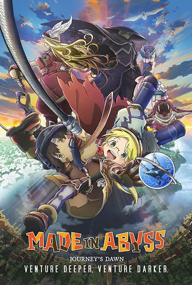 Made in Abyss Movie 1: Tabidachi no YoakeHình bìa