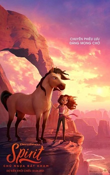 Spirit: Chú Ngựa Bất KhamHình bìa