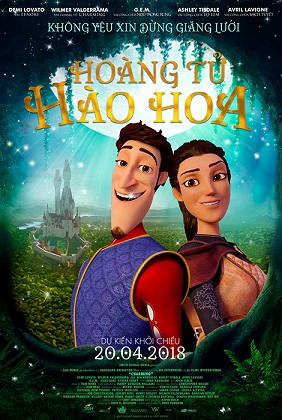 Hoàng tử hào hoaHình bìa