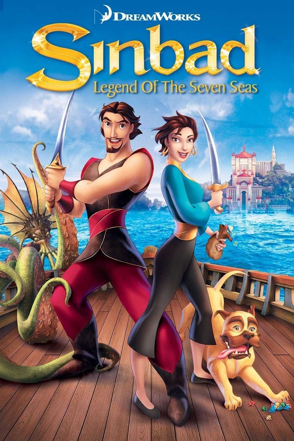 Sinbad: Huyền Thoại Bảy Đại DươngHình bìa