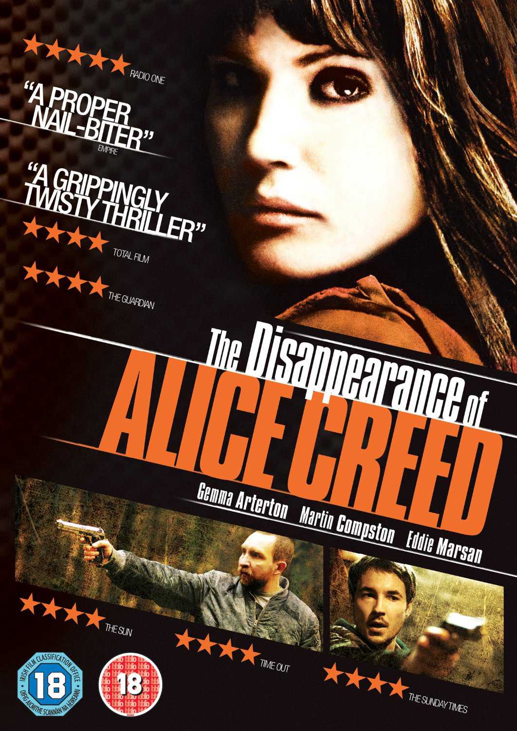Vụ Bắt Cóc Alice CreedHình bìa