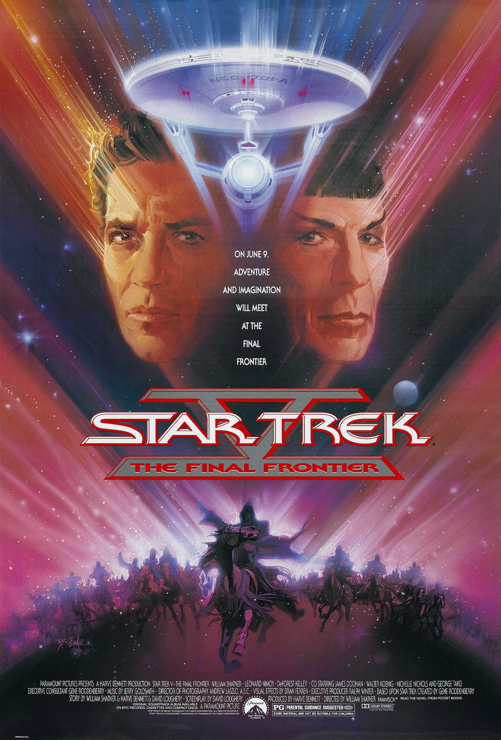 Star Trek V: Biên giới cuối cùngHình bìa
