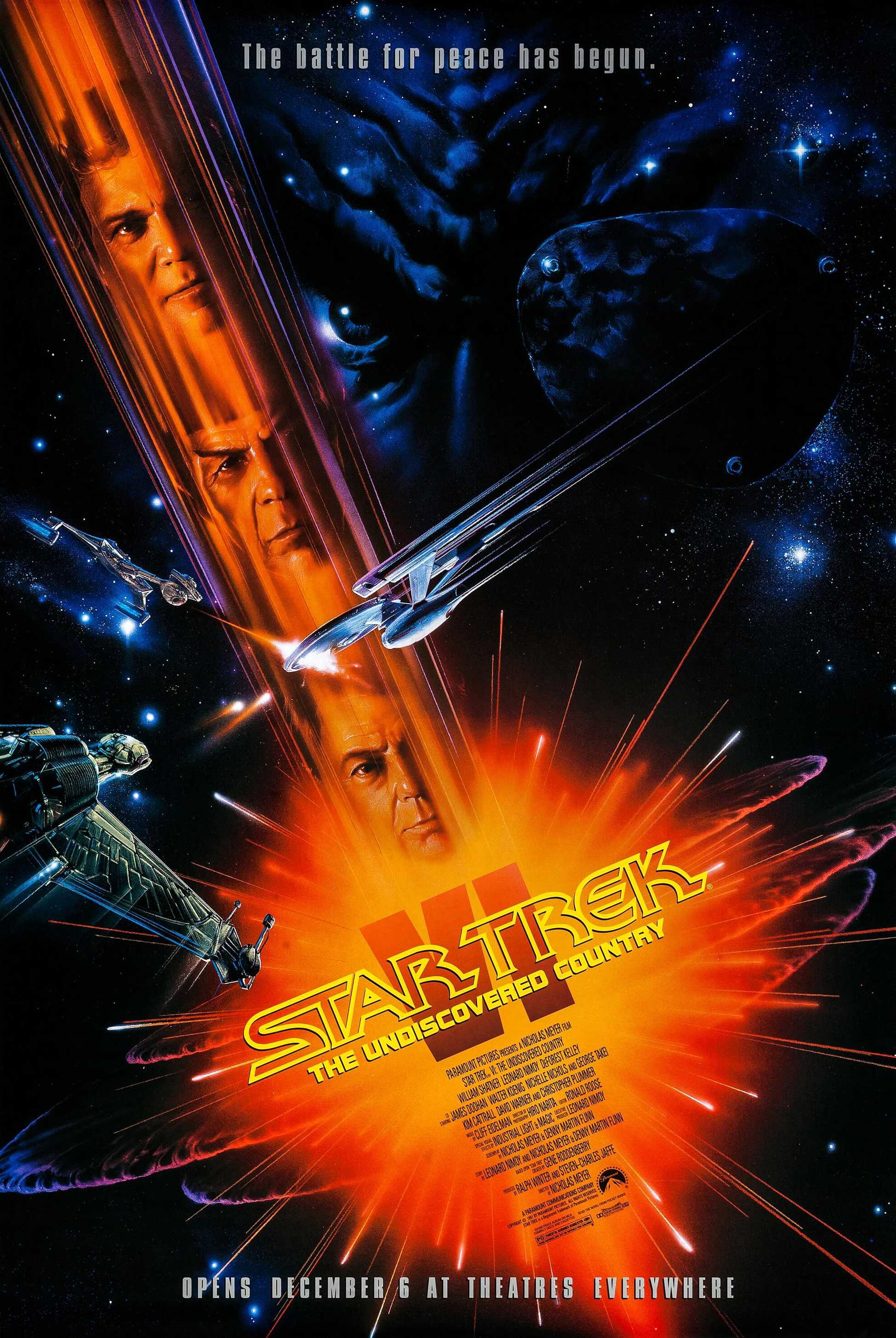 Star Trek VI: Vùng đất bí ẩnHình bìa