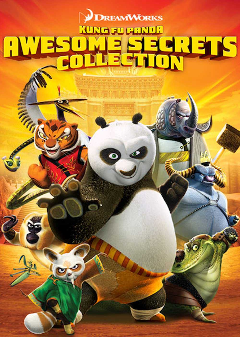 DreamWorks: Những bí mật tuyệt vời của gấu trúc Kung FuHình bìa