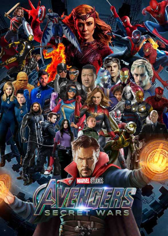Avengers: Cuộc Chiến Bí MậtHình bìa