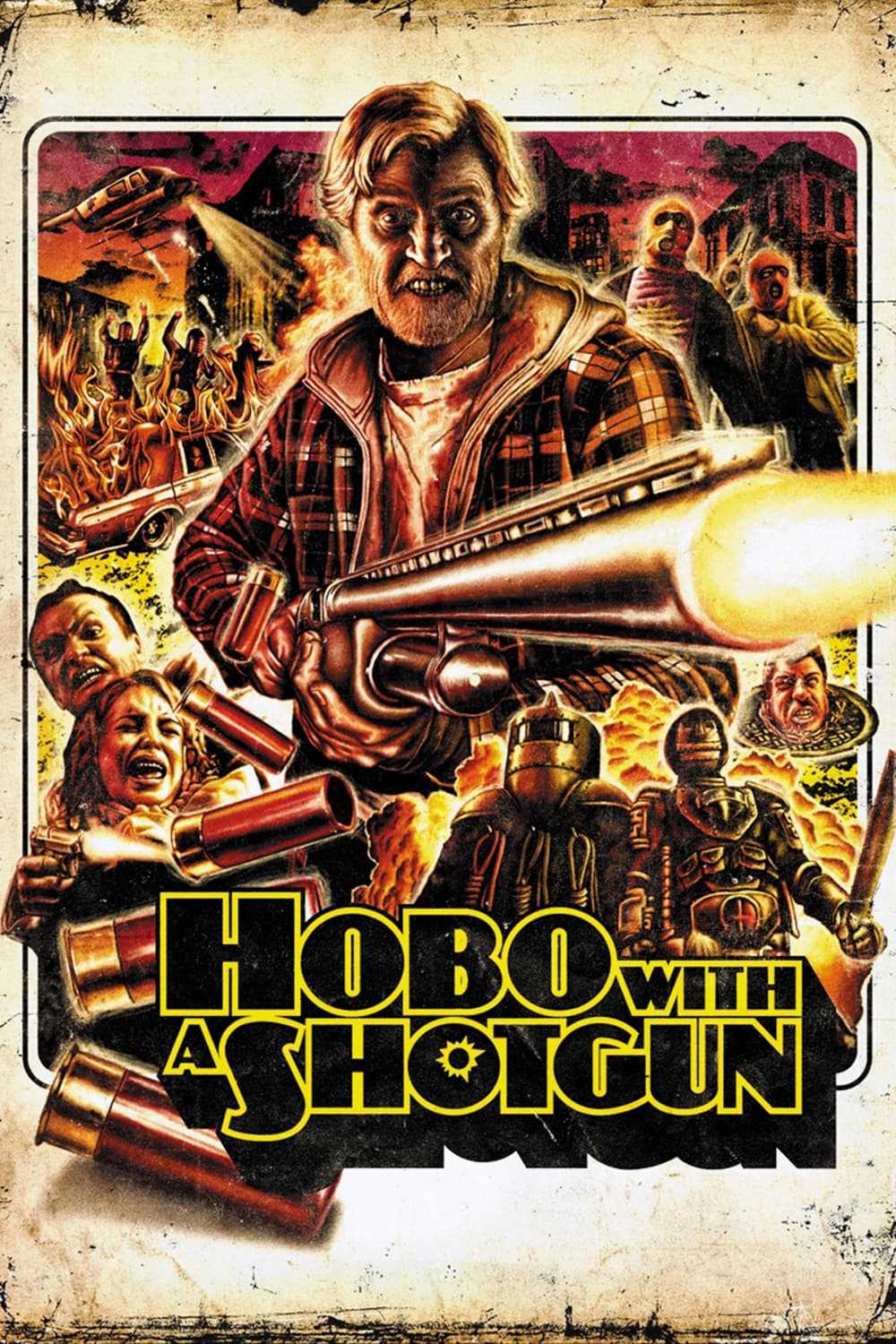 Hobo with a ShotgunHình bìa
