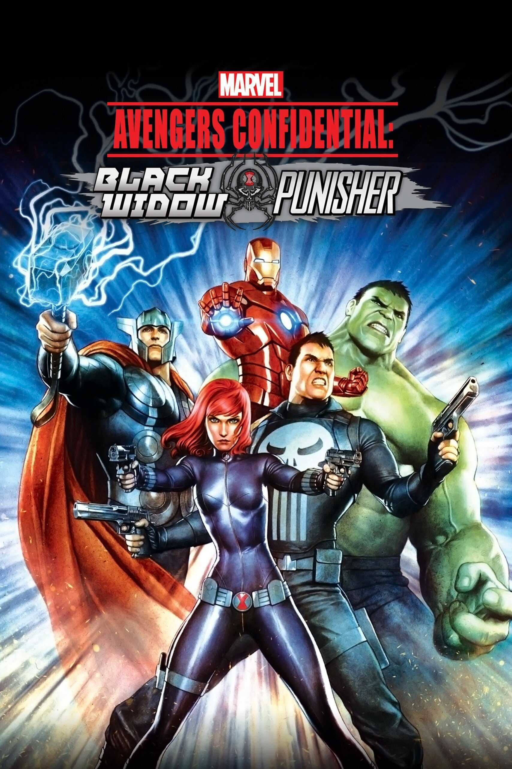 Biệt Đội Siêu Anh Hùng Bí Mật: Black Widow và PunisherHình bìa