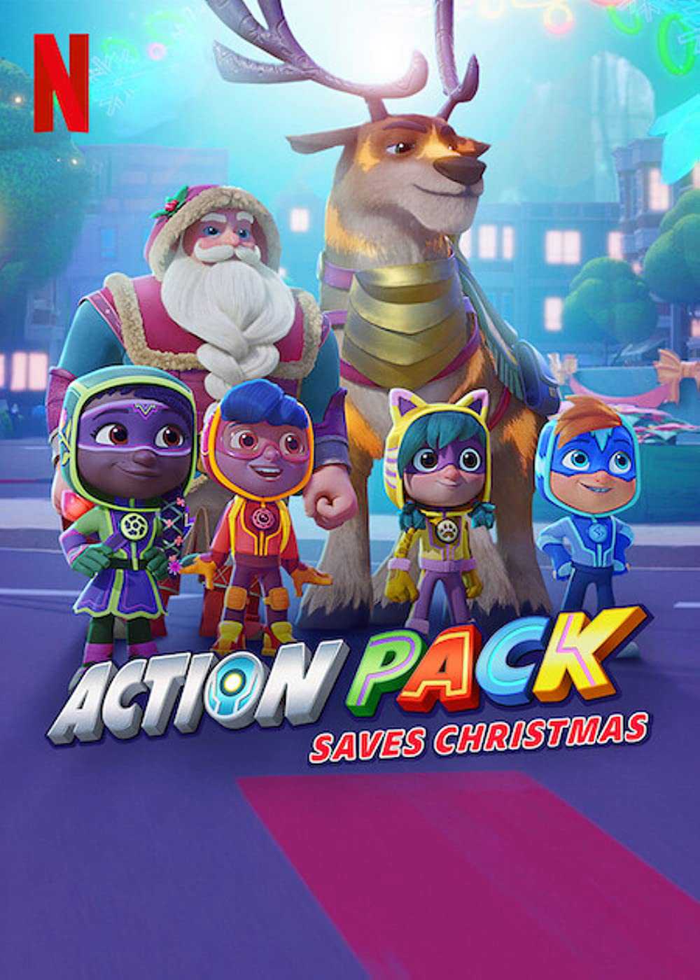 Action Pack giải cứu Giáng sinhHình bìa