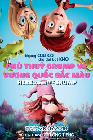 Phù Thủy Grump Và Vương Quốc Sắc MàuHình bìa