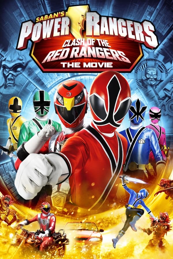 Power Rangers Samurai: Clash of the Red Rangers - The MovieHình bìa