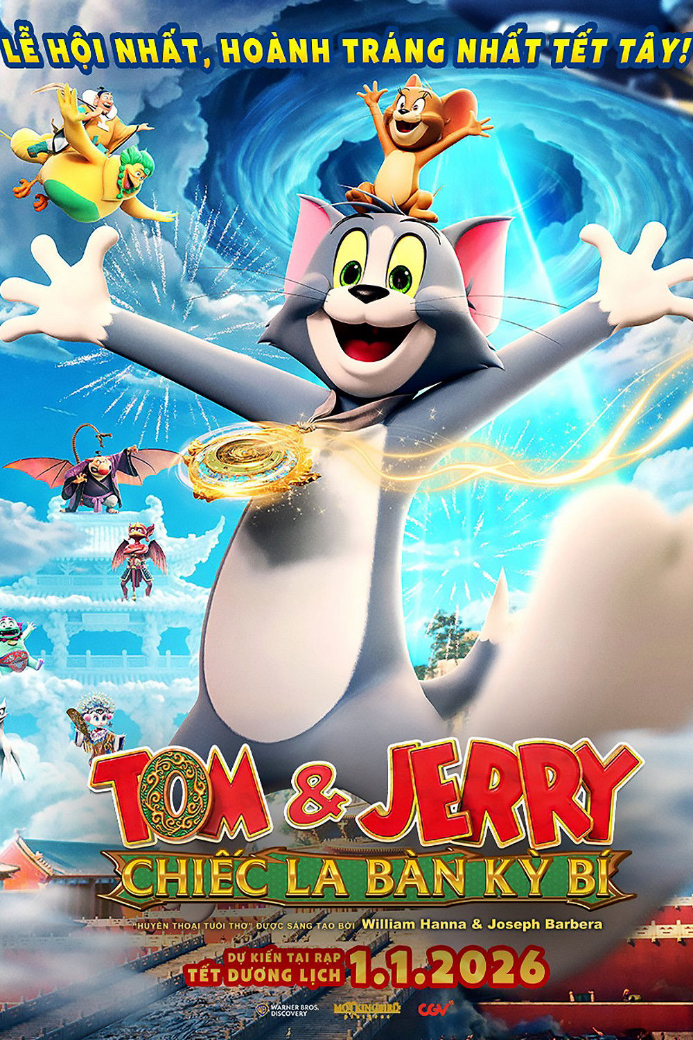 Tom & Jerry: Chiến La Bàn Kỳ BíHình bìa