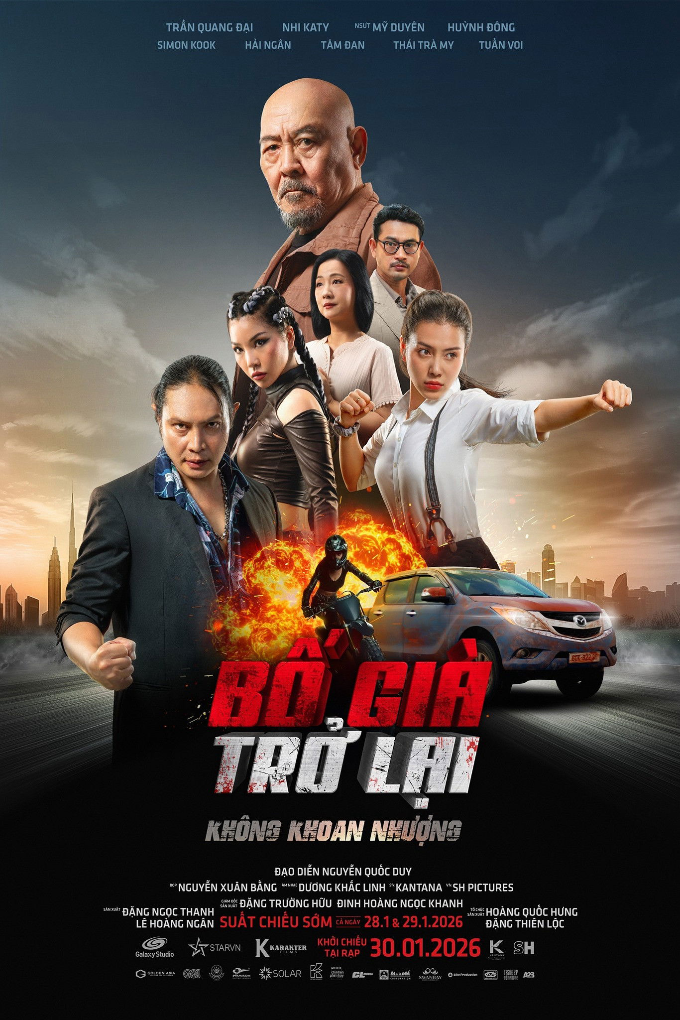 Bố Già Trở LạiHình bìa