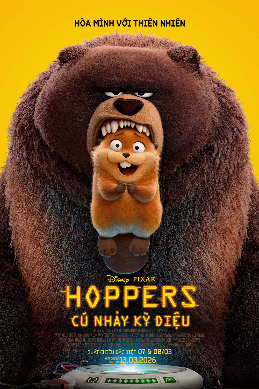 Hoppers: Cú Nhảy Kỳ DiệuHình bìa