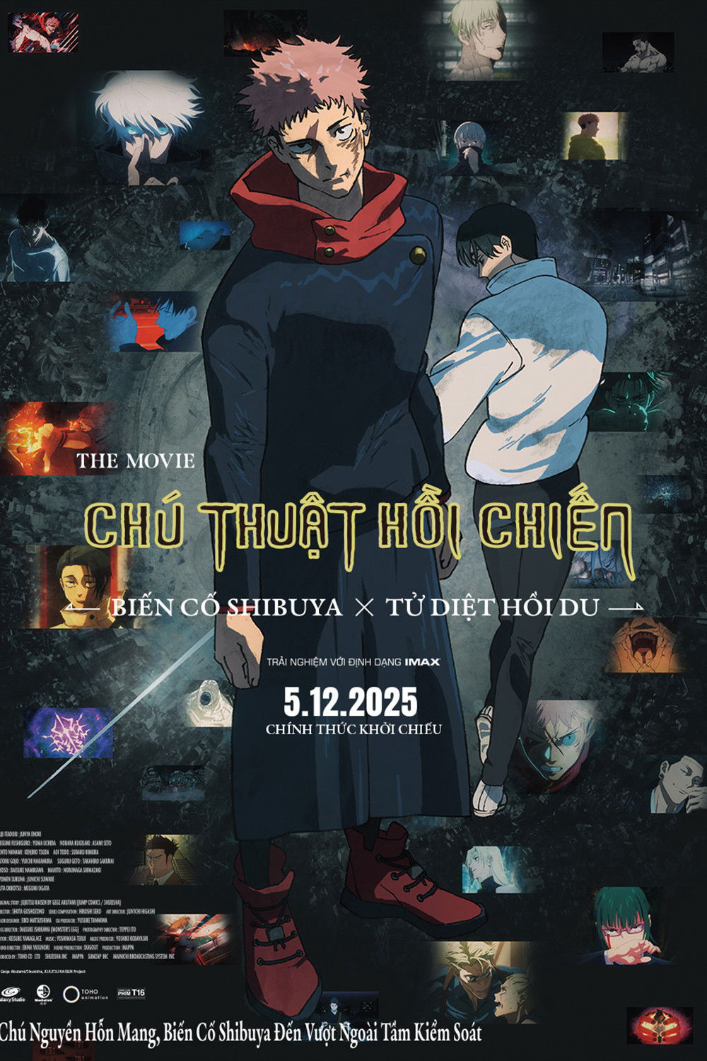 Chú Thuật Hồi Chiến: -BIến Cố Shibuya x Tử Diệt Hồi Du-Hình bìa